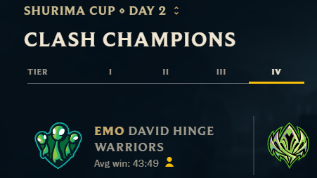 won clash on my period that'll show bwipo
