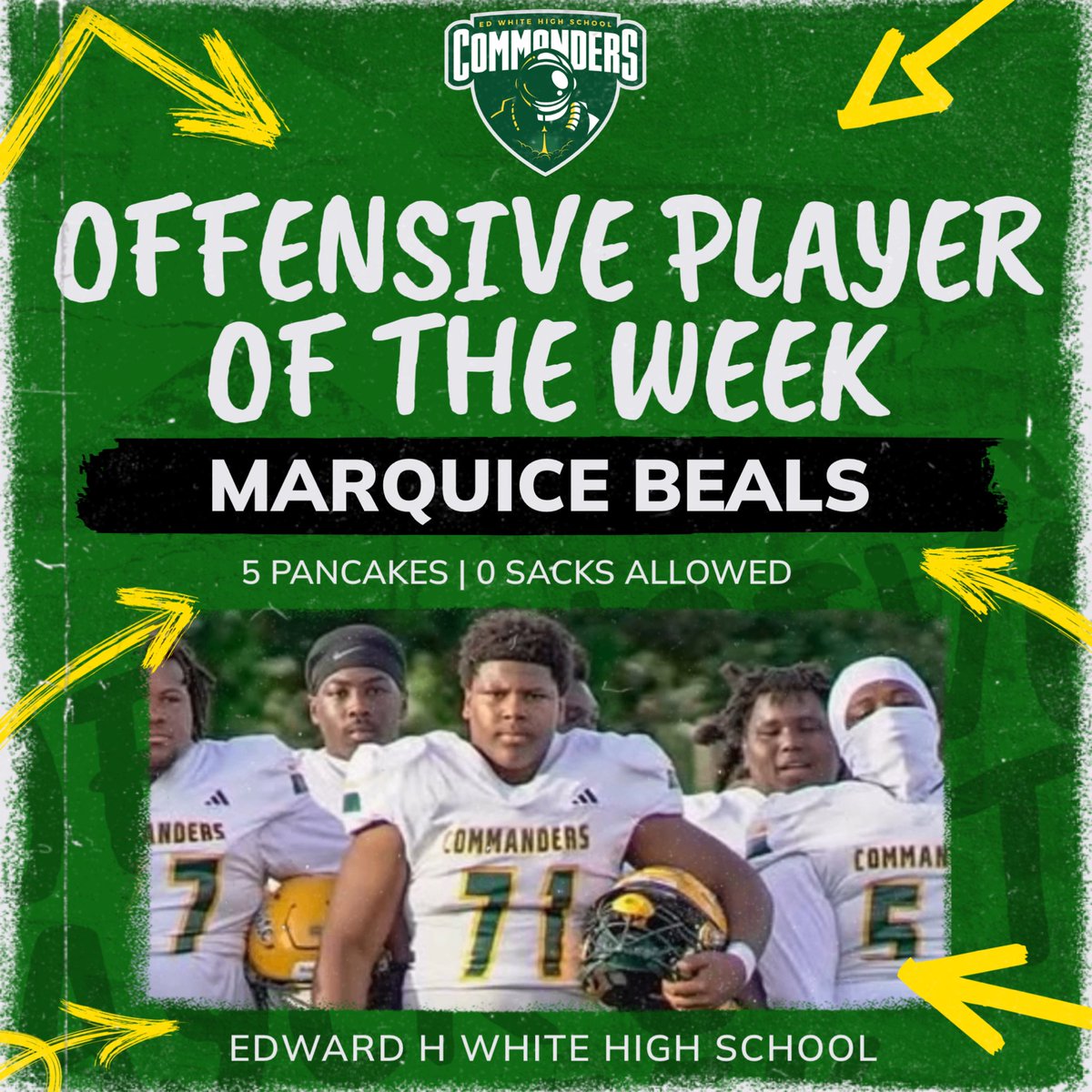 Ed White Commanders tweet media