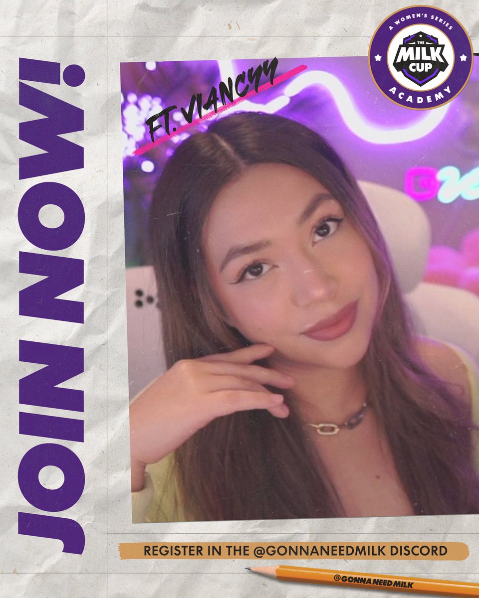 🥛GOING LIVE🥛
The queens are locked in and ready to pop off for #TheMilkCupAcademy Scrim
#5 👑
Come hang out with me for all the hype moments and good vibes! 😎 💖
📺Watch here: Twitch.tv/viancyy 
@gonnaneedmilk @RadiantGG #ad
