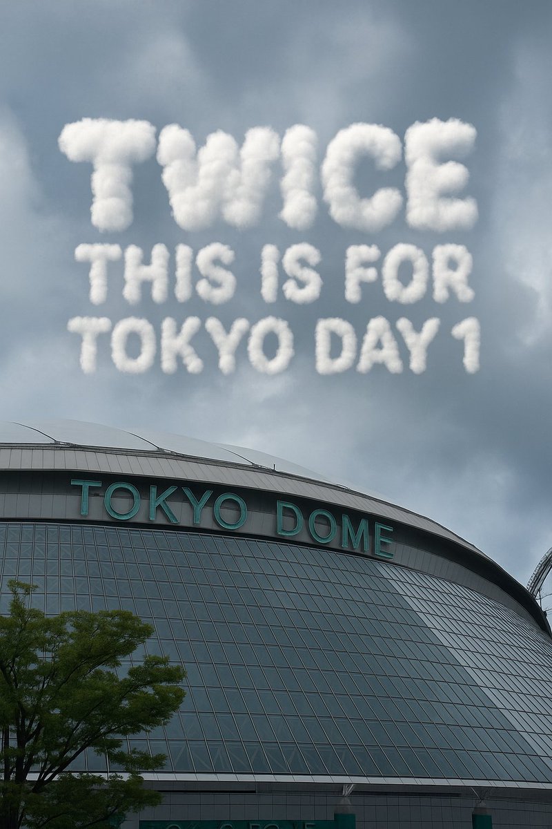 JYPETWICE_JAPAN's tweet image. TWICE &amp;lt;THIS IS FOR&amp;gt; WORLD TOUR in TOKYO DOME DAY 1

ONCEの皆さん、おはようございます！今日はTWICEが約3年ぶりに東京ドームに帰ってくる、意味深い1日です❤️ 皆さんもきっとそうですよねー！？…