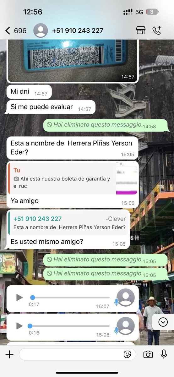 Portilletti's tweet photo. 📷 ESTAFADORES SE ESTÁN SUPLANTANDO MI IDENTIDAD  (1/6)
El número  910 243 227 el año pasado se hizo pasar como Clever Canaza y me mando el DNI de esa persona que posiblemente le hayan usurpado sus datos y que quiera un 16 pro Max cuando estaba haciendo live en TikTok en el 2024. https://t.co/r3PRV3wPop