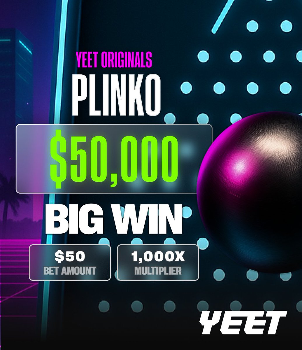 yeet's tweet photo. Plinko balls getting SWOLL! https://t.co/W3mHFYbHAV