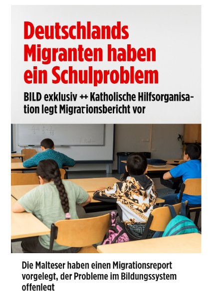 _Ana_Branco_'s tweet image. Kleine Korrektur  

... typisch #BILD 
#Migrationsproblem