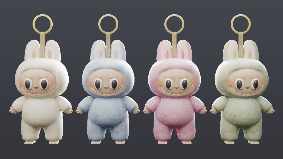 Krizzvayec's tweet image. Made these labubus for my ugc group! Modeled and textured by me. They took 11.5 hours to make so pls buy

Purchase here! roblox.com/communities/32…

#ROBLOX #robloxugc #RobloxDev #UGCcreator #robloxart #labubu