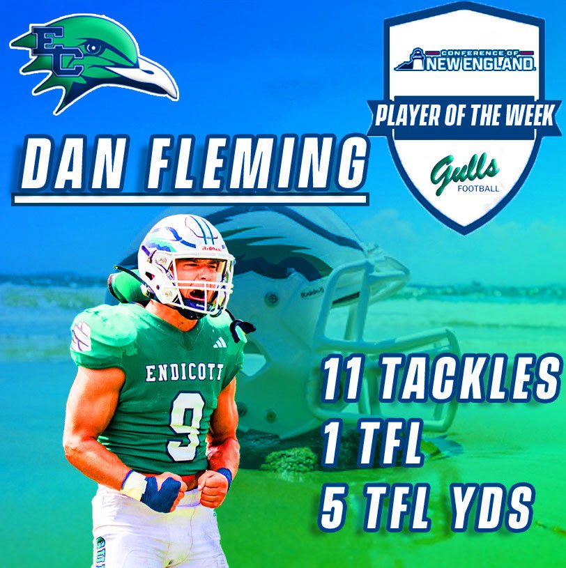 Endicott College Football tweet media
