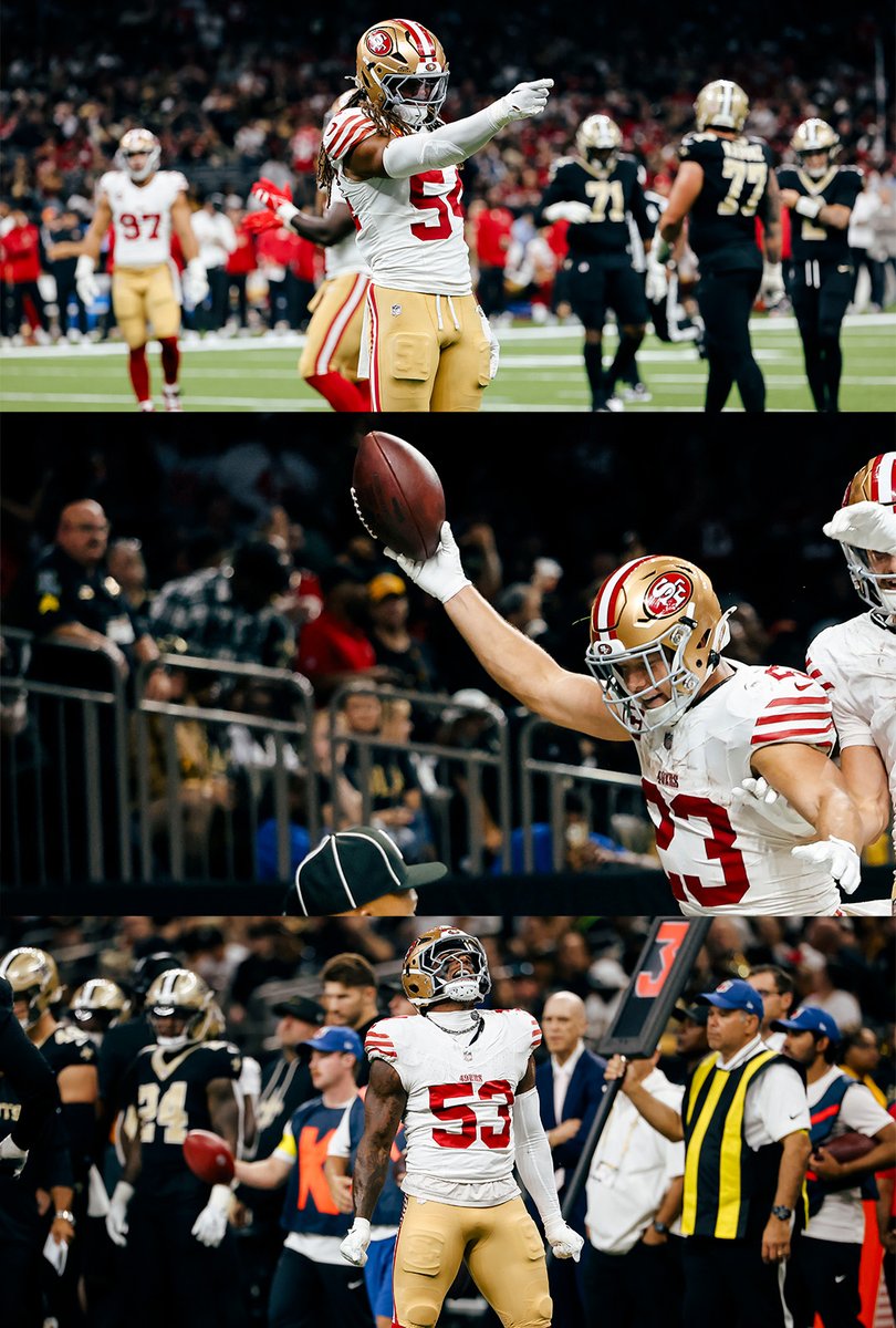 49ers's tweet photo. Had ourselves a Mardi Gras 🎺 https://t.co/GxXFD41egH