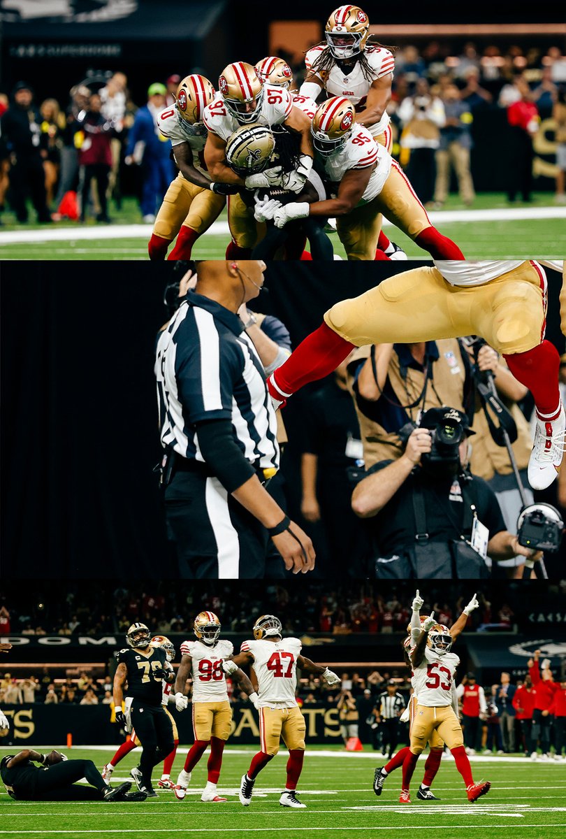 49ers's tweet photo. Had ourselves a Mardi Gras 🎺 https://t.co/GxXFD41egH