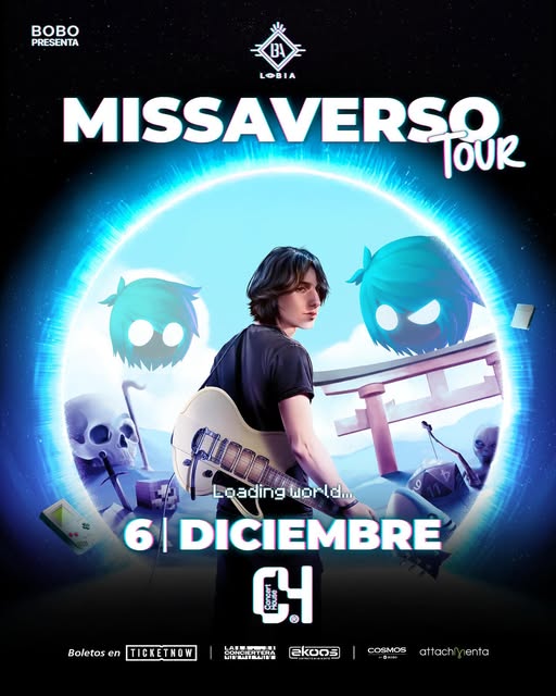 𝐆𝐔𝐀𝐃𝐀𝐋𝐀𝐉𝐀𝐑𝐀 ¡Bienvenidos al 𝐌𝐢𝐬𝐬𝐚𝐯𝐞𝐫𝐬𝐨!
<a href="/MissaSinfonia/">Missa Sinfonia</a>  es uno de los YouTubers más reconocidos de México y esta vez, presenta su nuevo espectáculo musical: 𝐌𝐢𝐬𝐬𝐚𝐯𝐞𝐫𝐬𝐨.
Sábado 6 de diciembre en @c4concerthouse
𝐁𝐨𝐥𝐞𝐭𝐨𝐬 𝐞𝐧: @ticketnowmexico