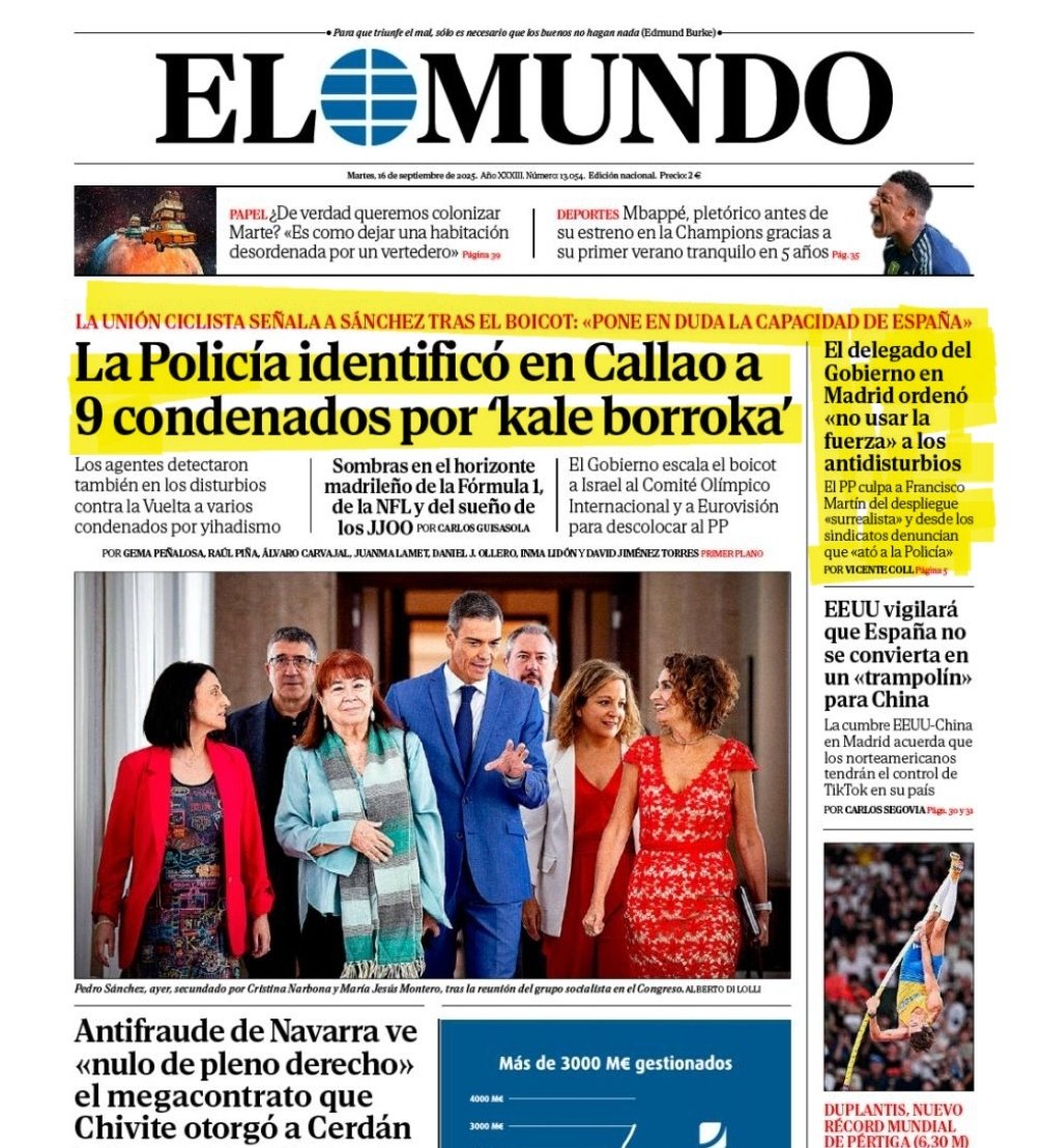 Bah , nueve chavales de Alsasua de fiesta por Madrid. De ésos que van pateando a guardiaciviles .