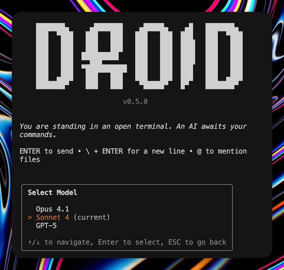 GitMaxd's tweet image. I just got access to @FactoryAI CLI
1. It's rly fast
2. It's super easy - one line install and simple browser login
3. It's rly sync/async - you can run this anywhere - In @cursor_ai IDE, mobile device, Slack, all the places
Power CLI users will dig this 🔥