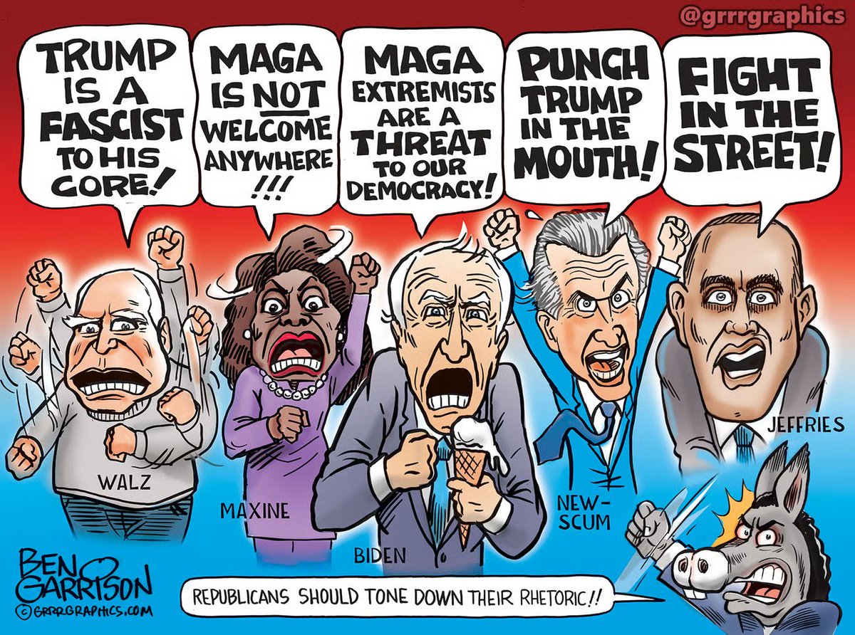 BrotherJim3's tweet image. #Democrats -- the party of #Haters