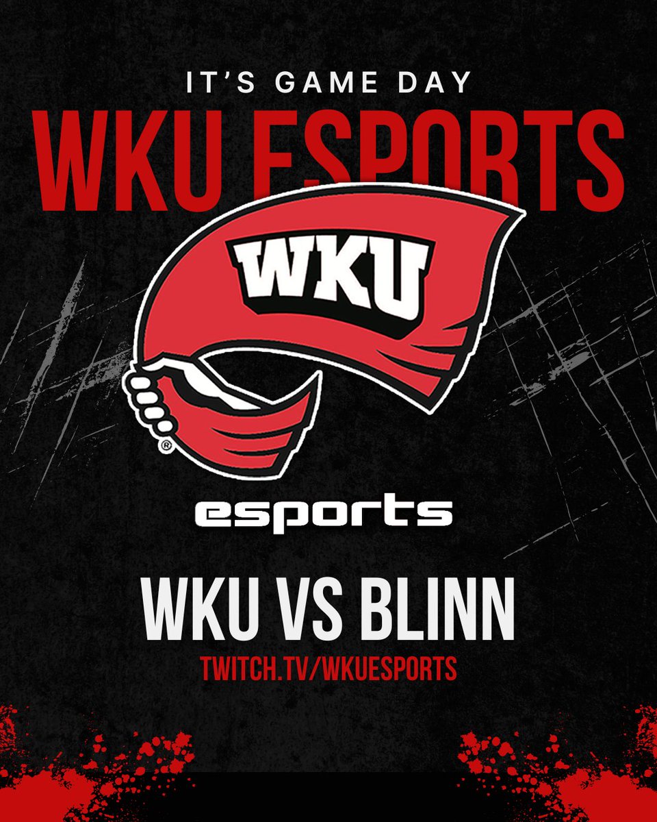 We are live on Twitch! 

twitch.tv/wkuesports

WKU vs Blinn in Overwatch!