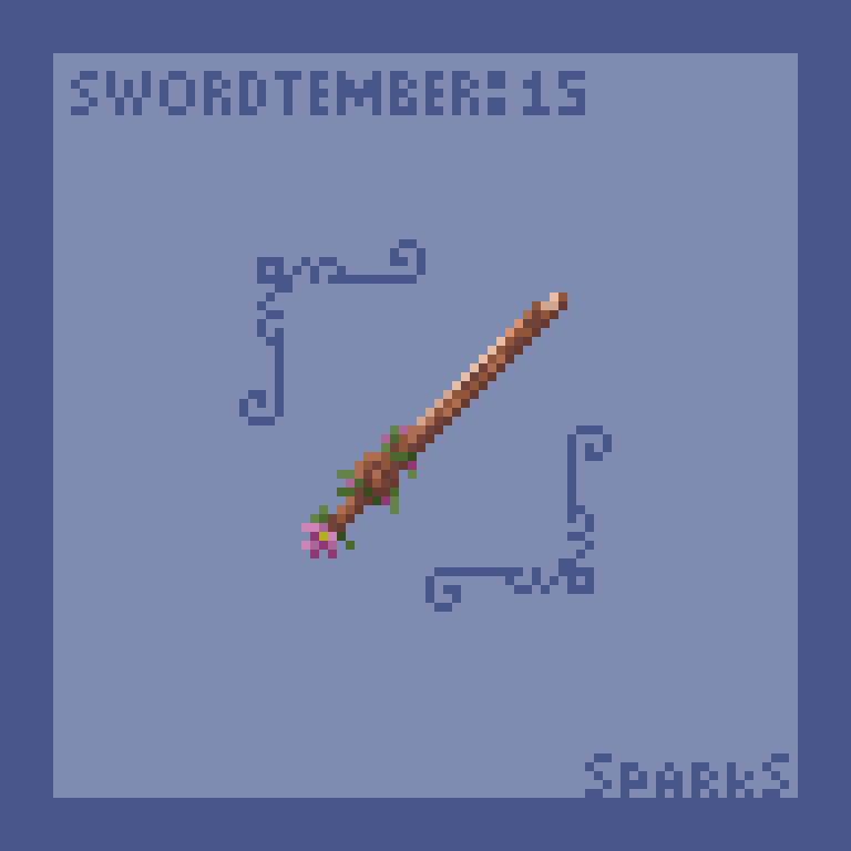 cheesepuff82's tweet photo. #swordtember! Making them all 32x32 sprite size. #pixelart #swordtember2025  prompt is #fairy following @PixelArtJourney  prompt list this year https://t.co/XVXawvghQt