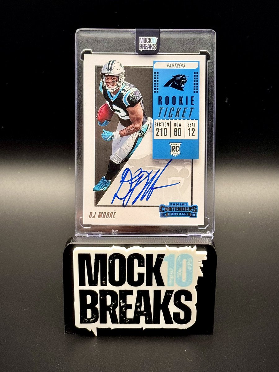🎉 GIVY WIVY 🎉

🐆DJ Moore Rookie AUTO 🐻

To enter: 
🔵 Follow <a href="/Mock10Breaks/">Mock10 Breaks</a> 

🔵 Like, RT &amp; tell your friends

🔵 Follow <a href="/WillFF_/">WillFF</a> for 2 bonus entries. 

Winner will be announced during Thursday Night Football (week 3)
*must be following to win

                JOIN THE FAMILY!