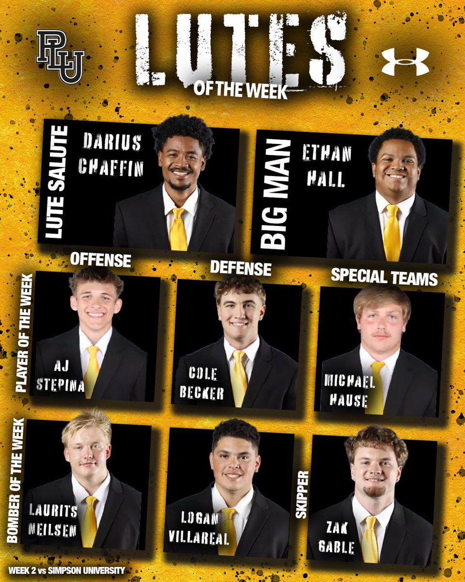 Pacific Lutheran Football tweet media