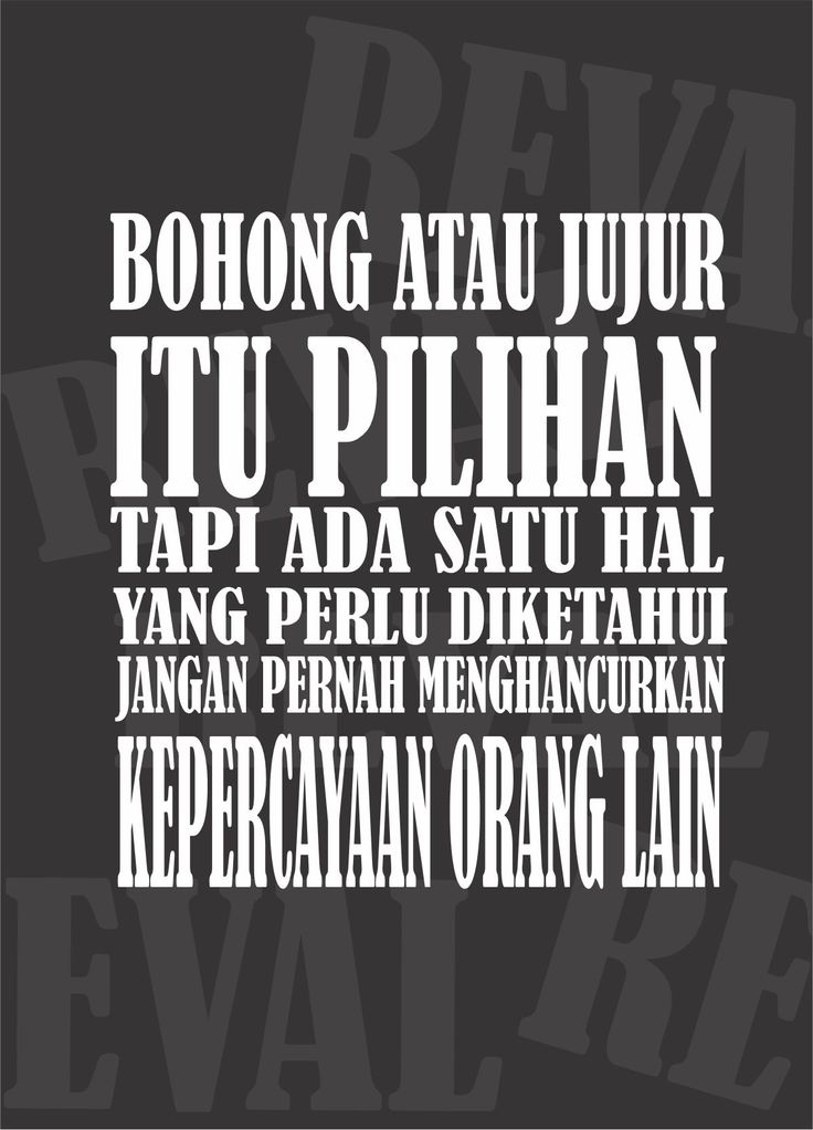 Yang paling berat di dunia ini adalah
memegang AMANAH