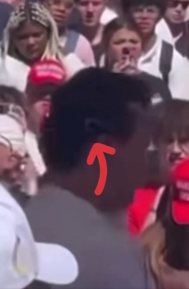 joshreflek's tweet photo. @TPV_John -entrance wound, right back side, not front
-rifle cannot fire bullet type
-"shooting of charlie kirk" available on Amazon several 1 day before shooting
-shooter was behind charlie, not sniper on roof (video) https://t.co/tlkkRaAgeq