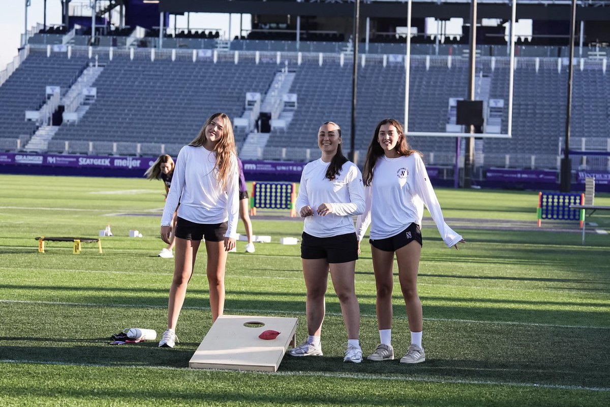 Stronger Together 😼

Great to get together with the <a href="/NU_Sports/">Northwestern Athletics</a> community before classes get started!