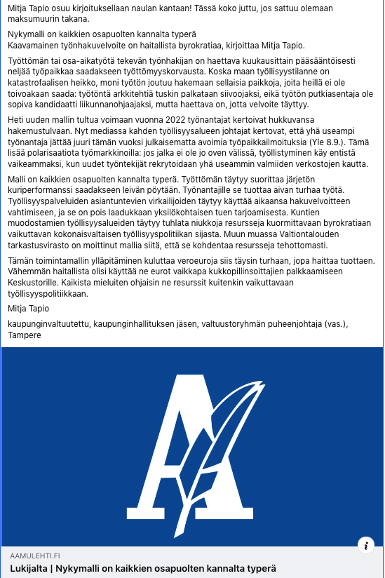 KorhonenMla's tweet photo. #työnhakuvelvoite #hallitus #missäsatatuhattatyöpaikkaa ? #työttömyyssattuu
#missänorminpurkutalkootSinuhe ? #kokoomus  #byrpkratia #luottamuspula https://t.co/T2KuD1Ow7w