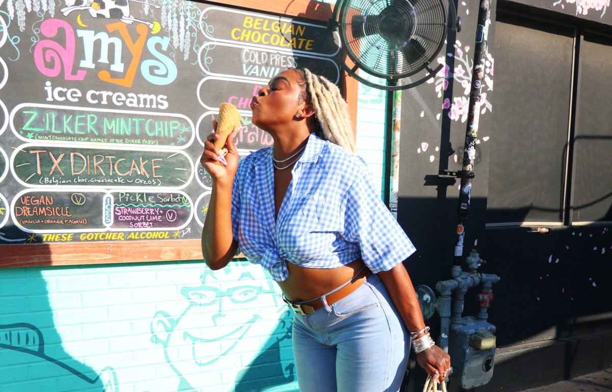 I've been doing some photography in the Austin, Texas area. These shots were taken on South Congress in front of <a href="/AmysIceCreams/">Amy's Ice Creams</a> at golden hour. See more on Instagram: @kshypewoman Reach out with interest!