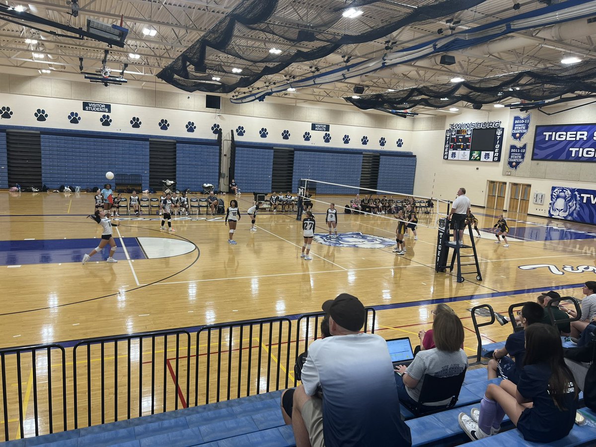 RBCPrincipal's tweet photo. The 7th Grade Tigers played amazing and took down Tallmadge!  Great win ladies!!

@TwinsburgTigers https://t.co/l1RenMkwK6