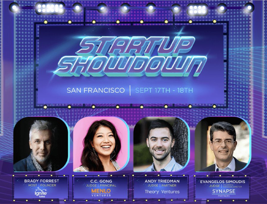 Sharing 4 founder events I'm co-hosting this week across SF &amp; NYC:

TONIGHT (Monday 9/15):
Come play pickleball with a great crew of founders and funders at the SF East Cut Crossing! 6-8pm w/ Oliver, Alpha Partners luma.com/voky08ub

TOMORROW (Tues): Building the Team That