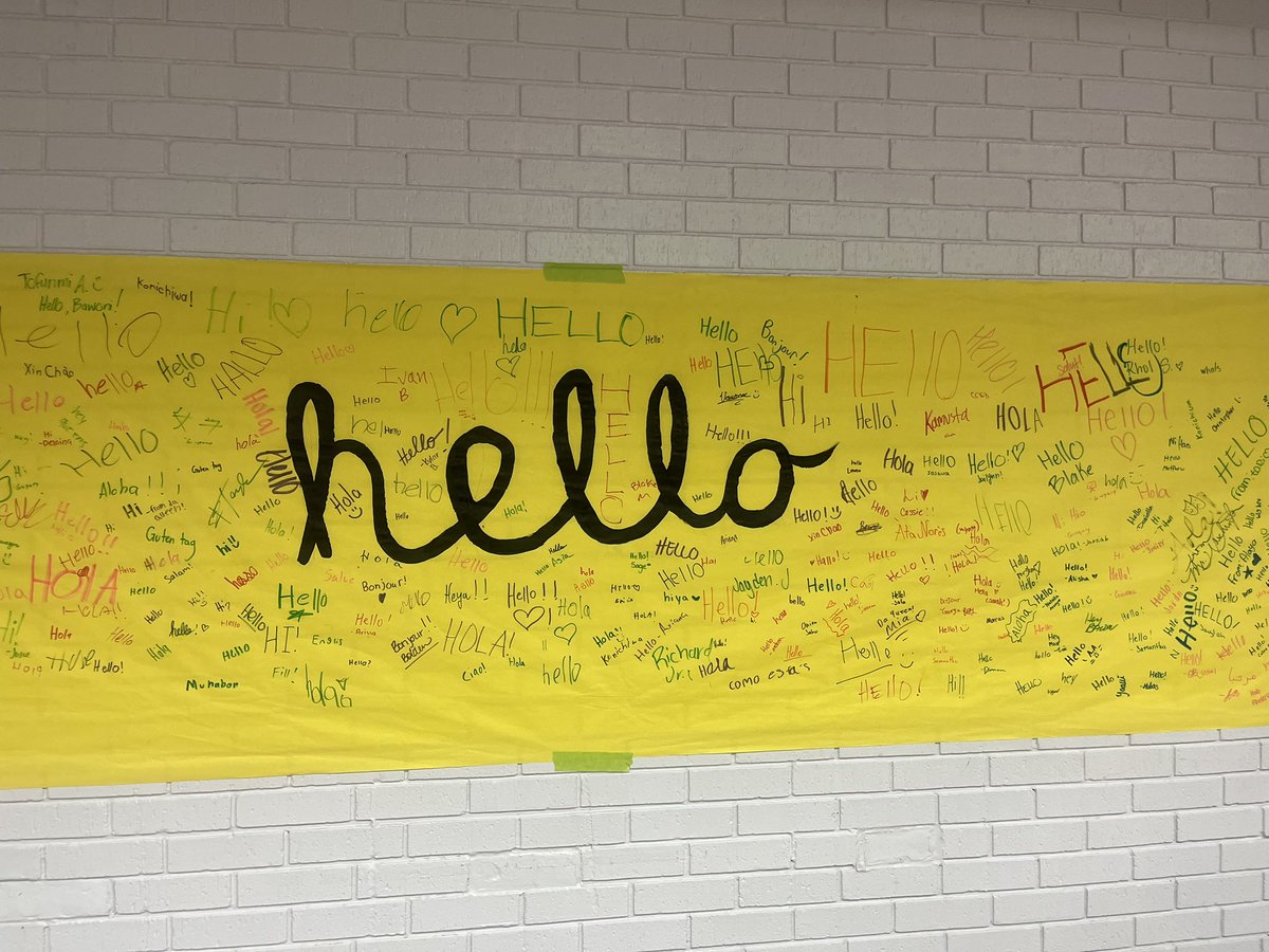 DonnaBolden10's tweet image. 💡Did you know?
A simple HELLO can:
✅ Break the ice
✅ Build friendships
✅ Spread kindness
✅ Start a movement
Let’s change the world, one hello at a time 💚
#HelloWeek @sandyhook