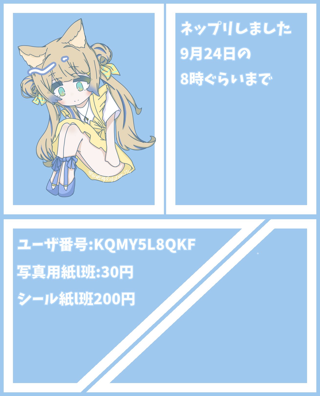 のちゃん プロフ一読お願い 定期割引 糸@ネップリ中 on X: