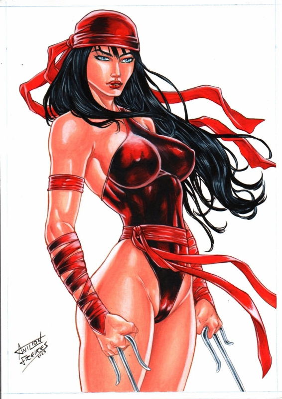 ComicCrusaders's tweet photo. Elektra by Antilton Freires #comics #art #comicrt #comicbookart https://t.co/EQfvpHcRrD