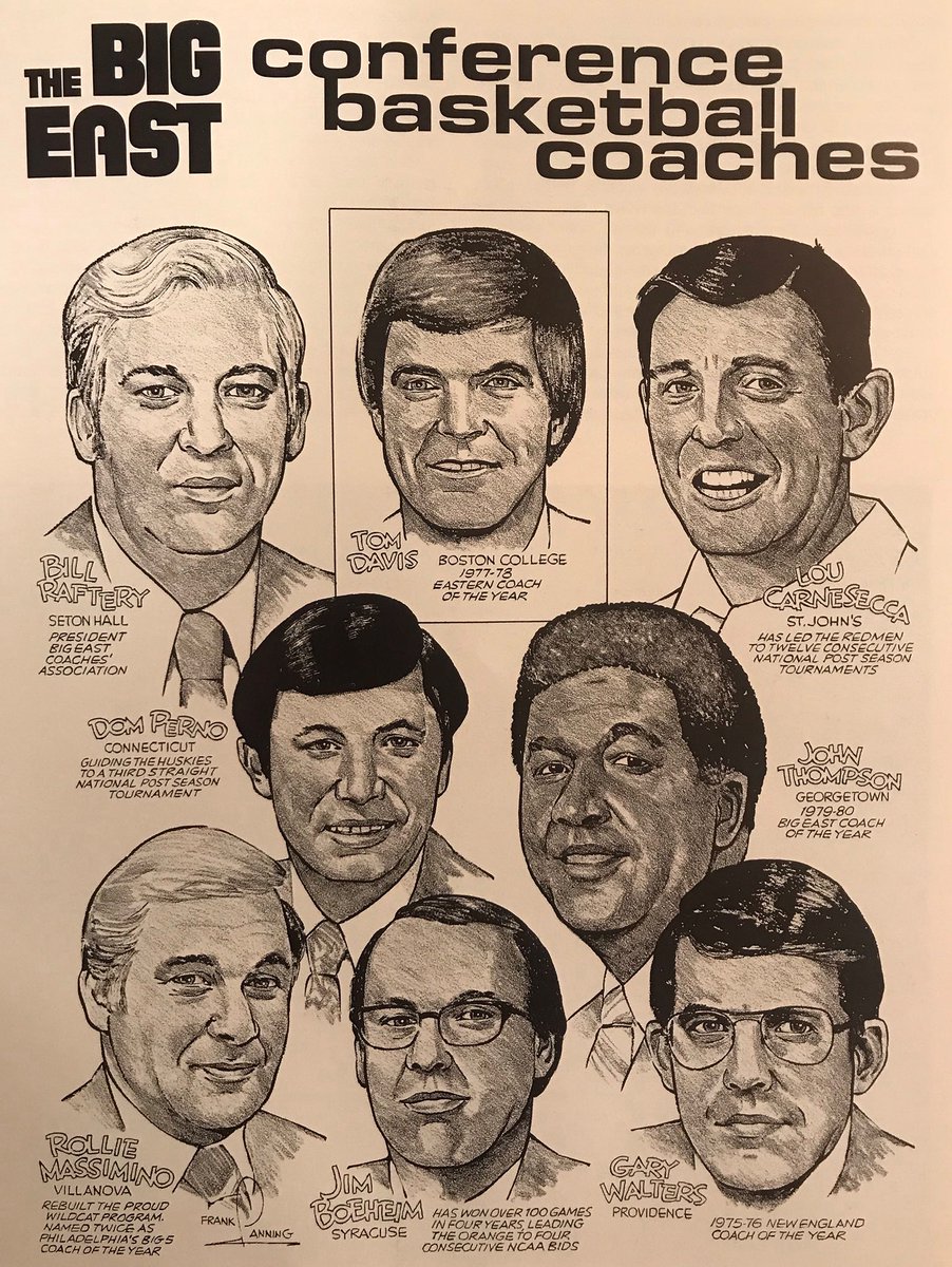 Big East Coaching Legends
