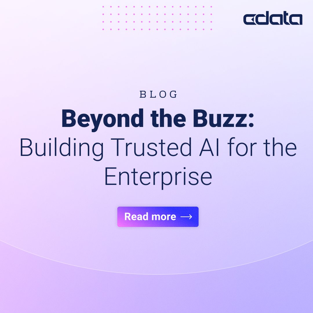 cdatasoftware's tweet image. The AI race is on, but infra is holding teams back.
Day 2 of CData Foundations 2025 (Sept 24) is all about building trusted, connected, enterprise-grade AI systems: bit.ly/465Yu7N
#CData #CDataFoundations #TechEvents #AIstrategy #AItrust #EnterpriseAI