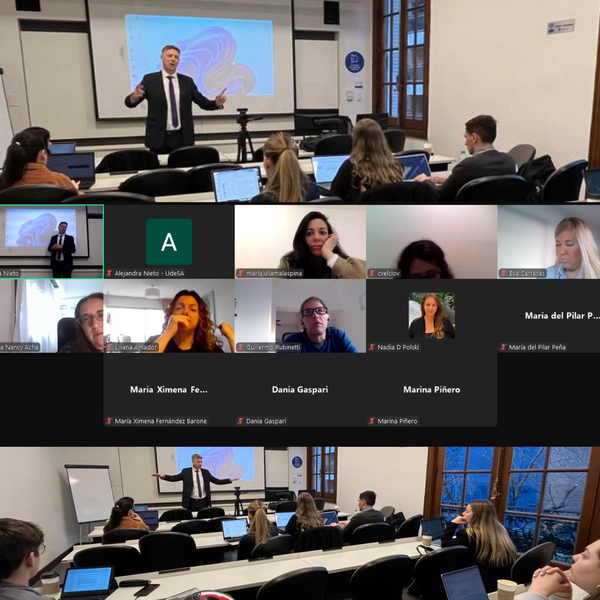 Diplomatura en Jurisprudencia de la CSJN. El profesor Sebastián Elías hoy presentó el tema "Control de Convencionalidad".