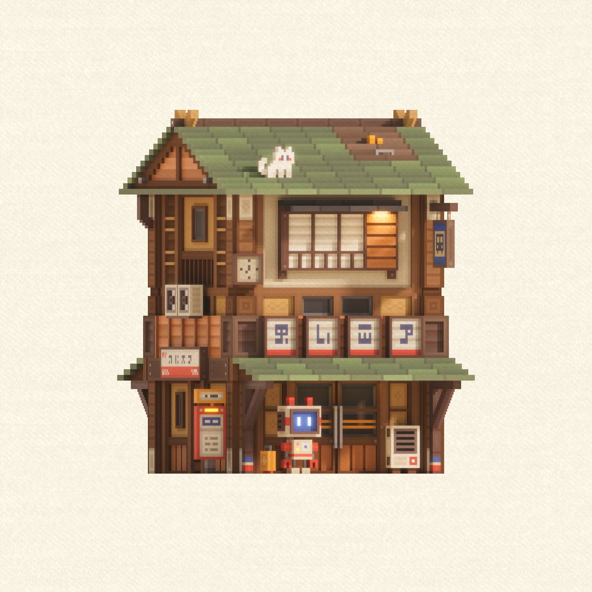 Memory Station｜回忆车站

#voxel #voxelart #magicavoxel
