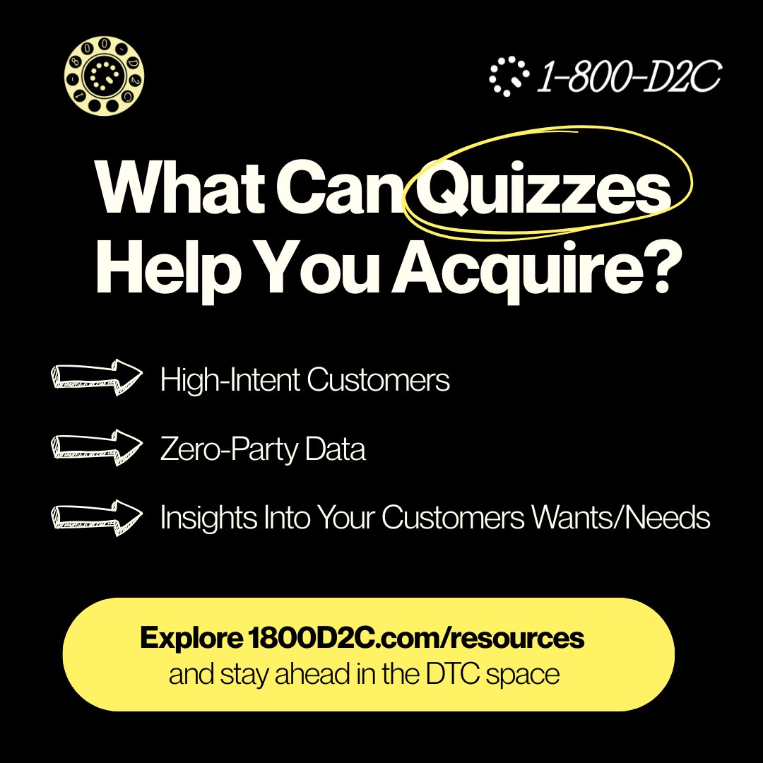 Your best acquisition tool may not be a run-of-the-mill advertisement; it could be a quiz. Quizzes can be utilized as high-intent customer magnets when done properly.

If you're running quizzes as part of your marketing strategy, where have you seen success? In this article we'll