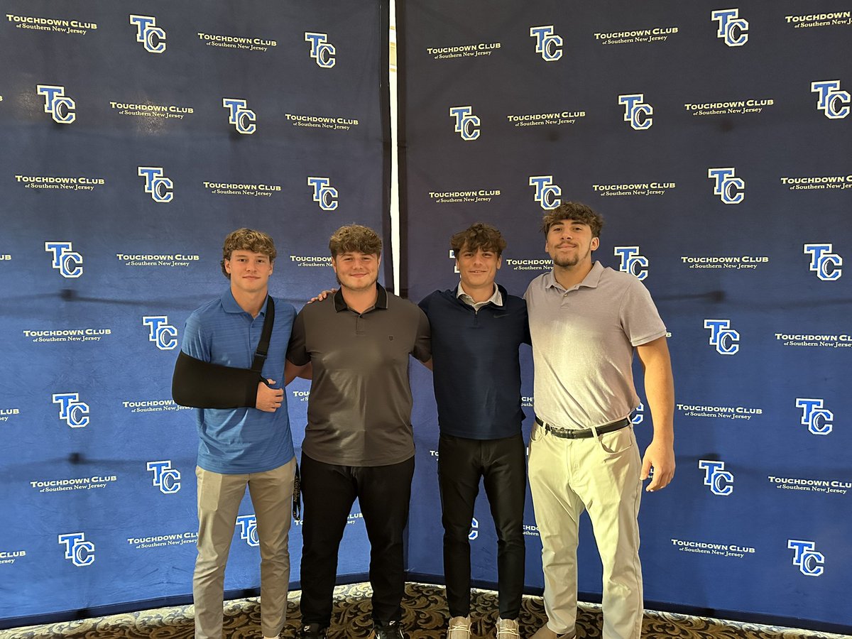 Captains dinner for TD Club of Southern New Jersey.