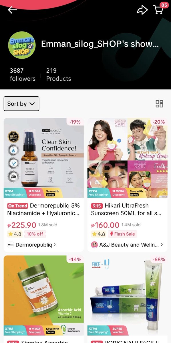 PAYDAY SALE MADAMI PO NAKASALE SA SHOP KO VISIT NYO LANG PO SA LINK 😊👇

 vt.tiktok.com/ZSHnmdqQn5f3q-…