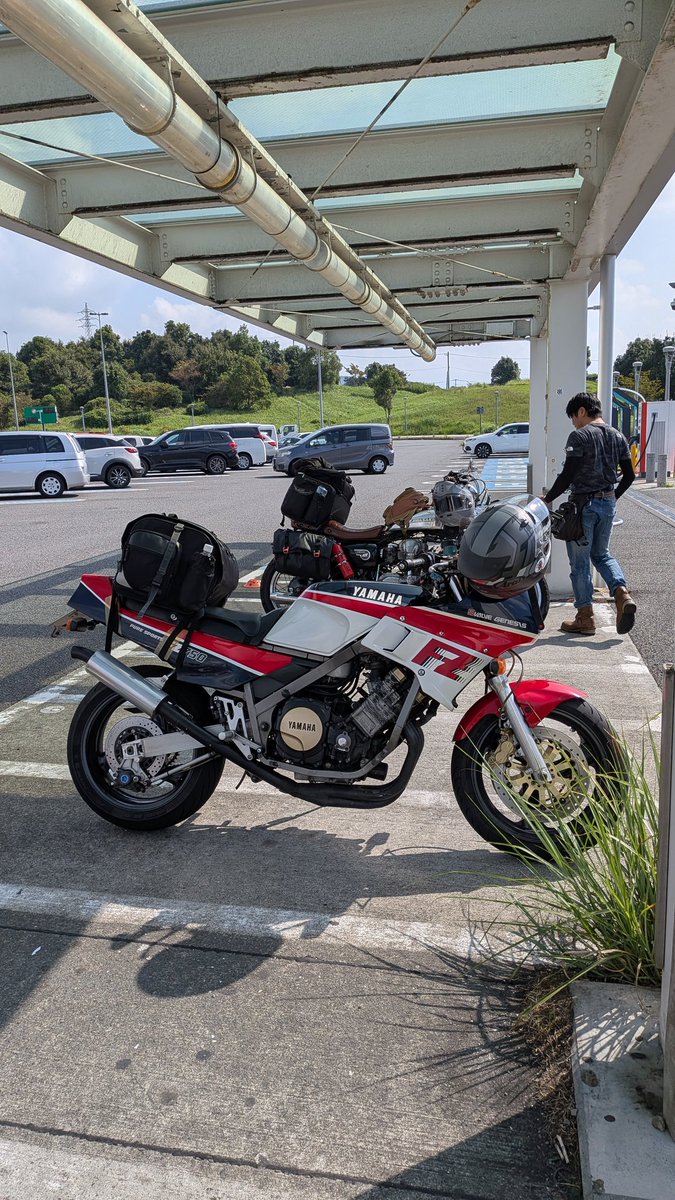 島根四国4泊5日ツーリング始まりました。安全運転で行きます！