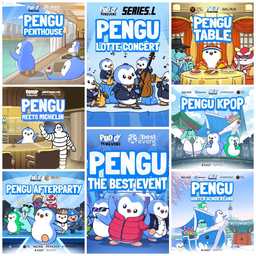 Pengu Asia continues to takeover 🐧

See you at <a href="/kbwofficial/">KBW2026</a> &amp; <a href="/token2049/">TOKEN2049</a>