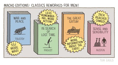 Tom Gauld on classic novels reworked for men – cartoon

buff.ly/dOsfG8K