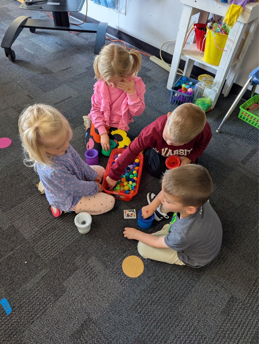 Working hard at center time <a href="/PCSD_FV/">Fairview Elementary</a> #raiderstrong