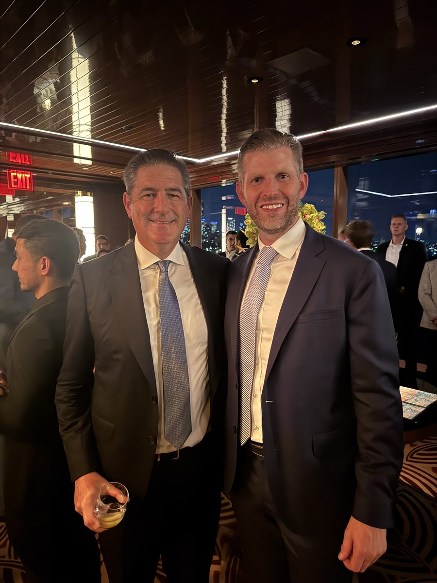 Eric Jackson (@ericjackson) on Twitter photo Got to meet <a href="/EricTrump/">Eric Trump</a> tonight and discuss how much the OPEN Army is a fan. He said he’s been following the campaign and wants to let everyone know he wants us to keep it going and thanks! Got to meet <a href="/EricTrump/">Eric Trump</a> tonight and discuss how much the OPEN Army is a fan. He said he’s been following the campaign and wants to let everyone know he wants us to keep it going and thanks!