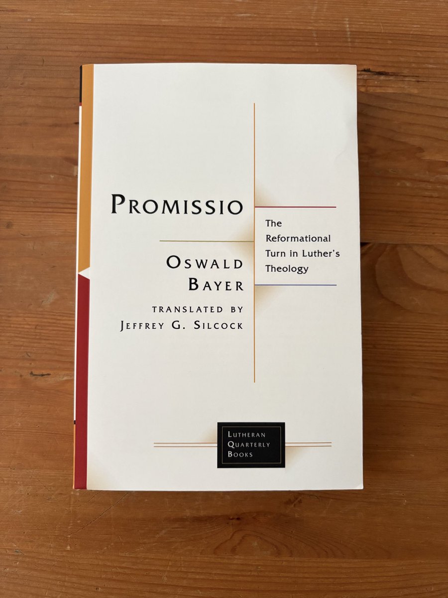 Remarkable to finally have Bayer’s Promissio in English. A long awaited gift.