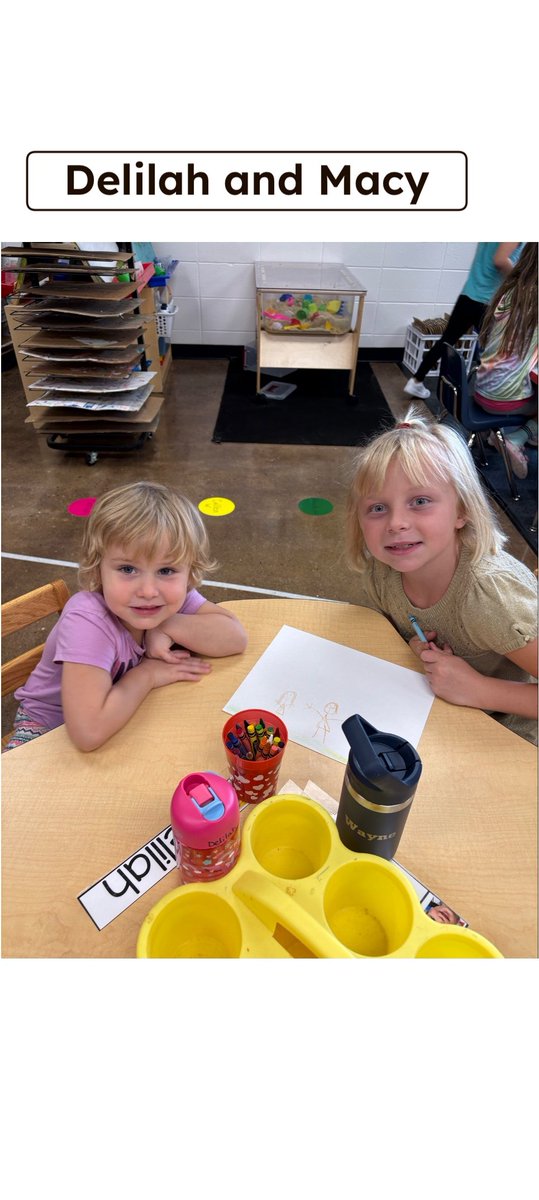 Meeting with our Reading Buddies for the first time <a href="/PCSD_FV/">Fairview Elementary</a> #raiderstrong