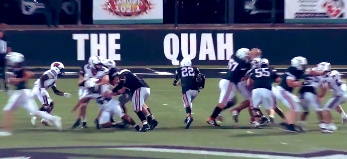 There’s not a prettier sight in the game. Massive hole opened up by <a href="/WyattStephens57/">Wyatt Stephens</a> and his OL brothers, then <a href="/XaxtonC/">Xaxton Carshall</a>  goes straight up the gut untouched to the house!  <a href="/tahlequah_fb/">Tahlequah Tigers Football</a> got it done this week!!!