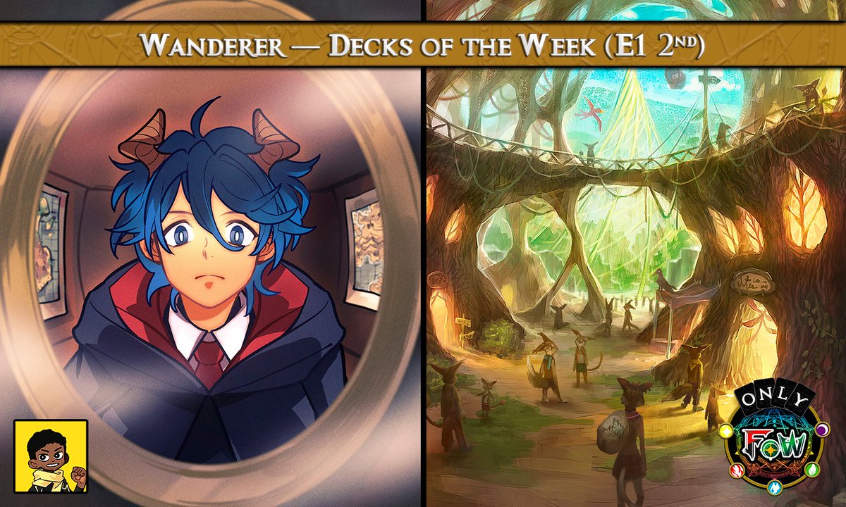 ¡Nuevo artículo de #FowTcg! ¡Gracias a Antechamber of the Ten Dimensions, tenemos mazos nuevos de Wanderer! 
Este artículo es exclusivo para patreons. 
Solo en: patreon.com/OnlyFowTcg
Join the Patreon!
