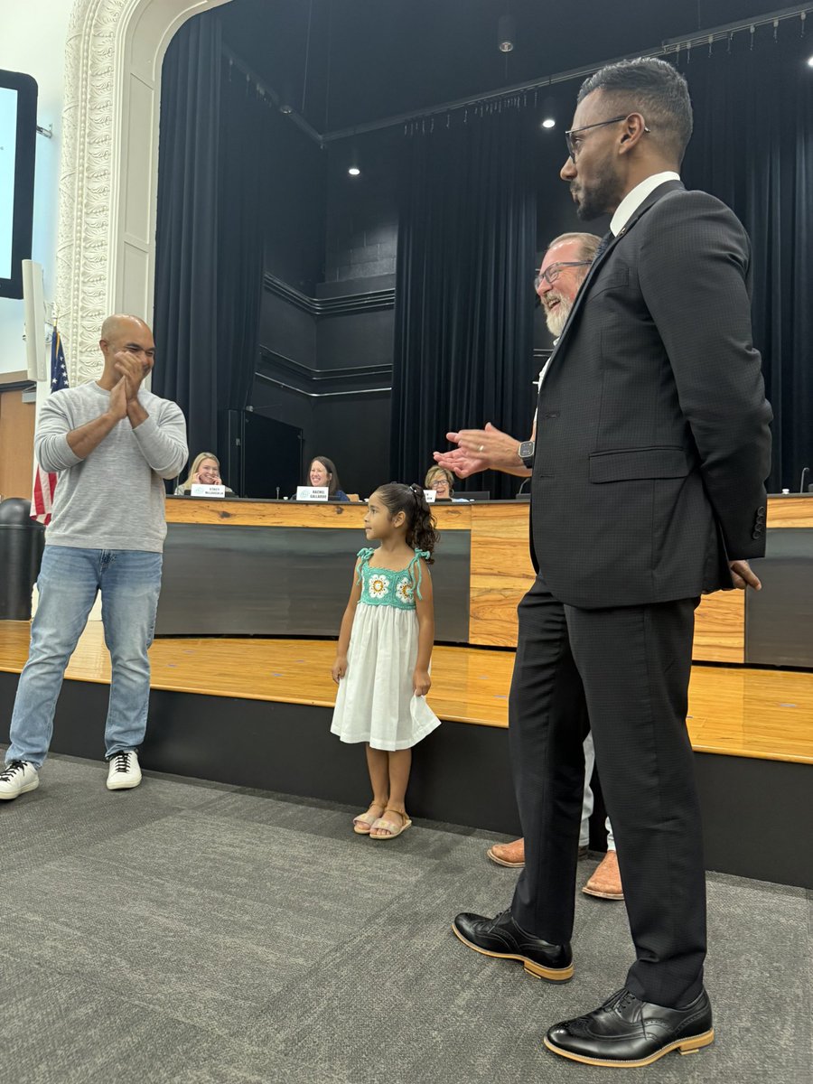 Recipient Gianna Zapata made a special appearance. Congratulations, Gianna!