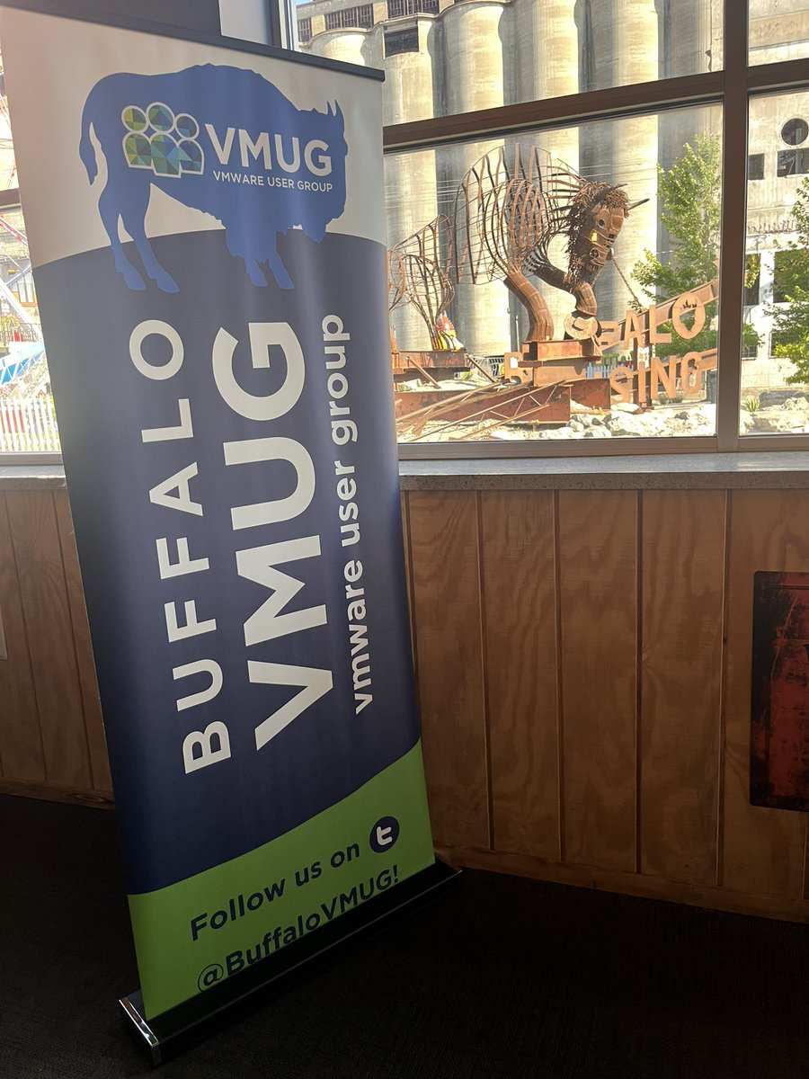 Buffalo VMUG tweet media