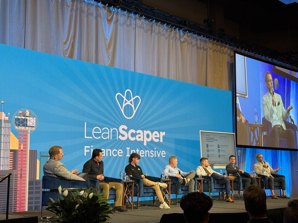 priorityland1's tweet photo. Day 1 at the Leanscaper Conference in Dallas. Our guest speaker to kick off the day was two time Canadian Olympic gold medalist Heather Moyse. It’s been a great day! https://t.co/4rdECraMx5