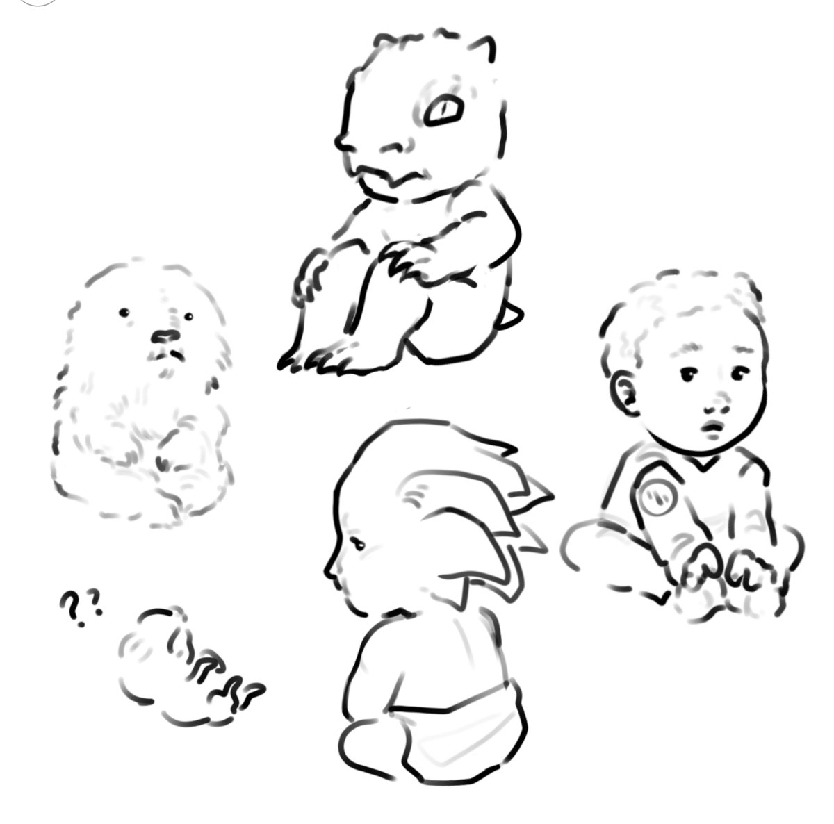 clonelover420's tweet image. star wars babies