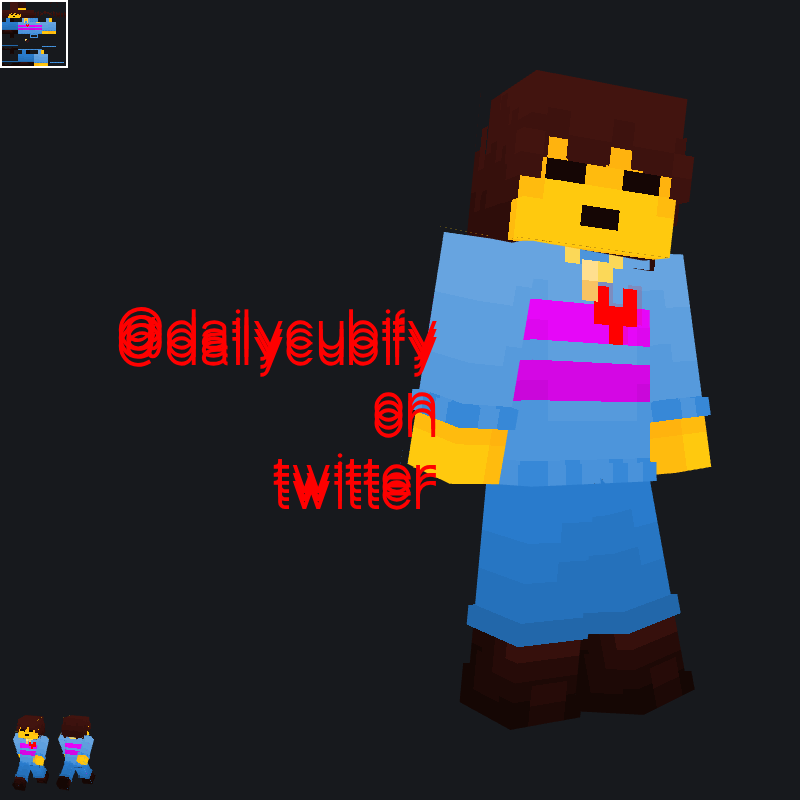 daily cubifications !! (COMPLETE) tweet media